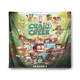 Craig of the Creek Season 4 Indoor Wall Polyester Tapestries