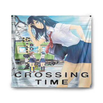 Crossing Time Indoor Wall Polyester Tapestries