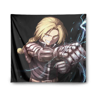 Edward Elric Fullmetal Alchemist Indoor Wall Polyester Tapestries