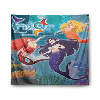 H2 O Mermaid Adventures Indoor Wall Polyester Tapestries