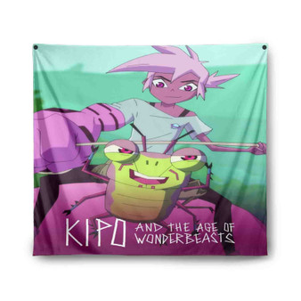 Kipo and the Age of Wonderbeasts Cartoon Indoor Wall Polyester Tapestries