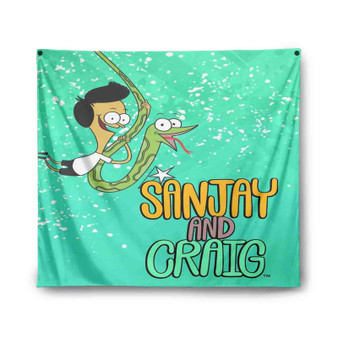 Sanjay and Craig Indoor Wall Polyester Tapestries