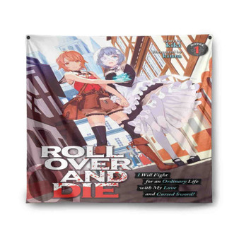 Roll Over and Die Indoor Wall Polyester Tapestries