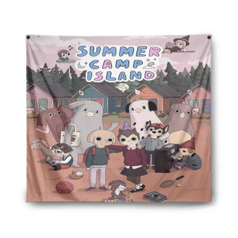 Summer Camp Island Indoor Wall Polyester Tapestries