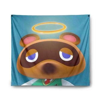 Tom Nook Animal Crossing Indoor Wall Polyester Tapestries