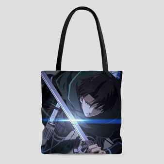 Levi Ackerman Attack on Titan Polyester Tote Bag AOP