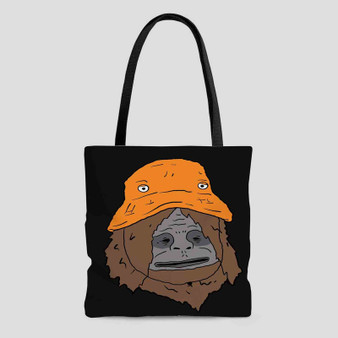 Sassy the Sasquatch The Big Lez Polyester Tote Bag AOP