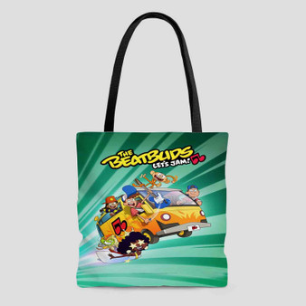 The Beat Buds Let s Jam Polyester Tote Bag AOP