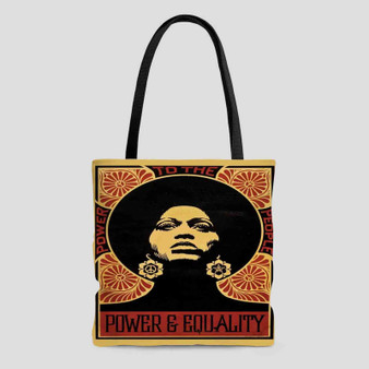 Angela Davis 1971 Polyester Tote Bag AOP