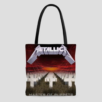 Metallica Master of Puppets Polyester Tote Bag AOP