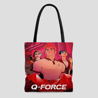 Q Force Polyester Tote Bag AOP