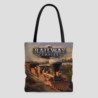 Railway Empire Polyester Tote Bag AOP