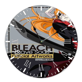 Bleach Brave Souls Round Non-ticking Wooden Wall Clock