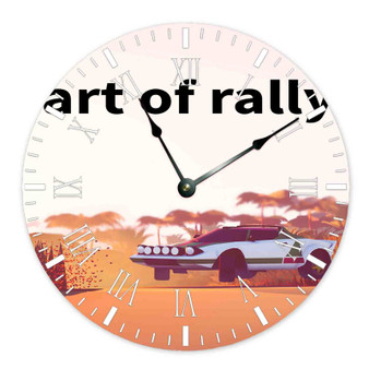 Art of Rally Round Non-ticking Wooden Wall Clock