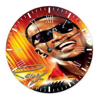 Ray Movie Round Non-ticking Wooden Wall Clock