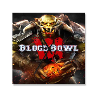 Blood Bowl 3 Square Silent Scaleless Wooden Wall Clock
