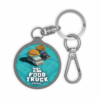 Food Truck Empire Keyring Tag Acrylic Keychain With TPU Cover