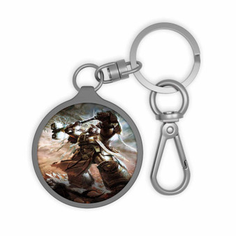 Grey Knights Warhammer 40 K Keyring Tag Acrylic Keychain With TPU Cover