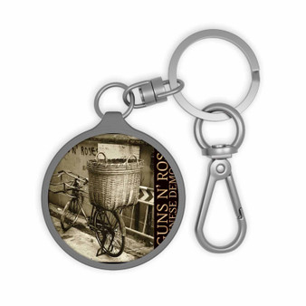 Guns N Roses Chinese Democracy 2008 Keyring Tag Acrylic Keychain With TPU Cover
