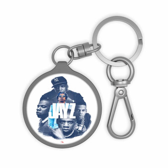 Jay Z Hip Hop Keyring Tag Acrylic Keychain With TPU Cover