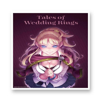Tales of Wedding Rings White Transparent Vinyl Kiss-Cut Stickers