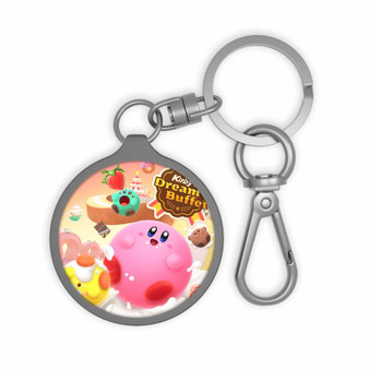 Kirby s Dream Buffet Keyring Tag Acrylic Keychain With TPU Cover