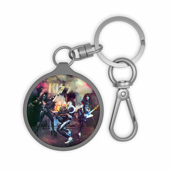 Kiss Alive 1975 Keyring Tag Acrylic Keychain With TPU Cover