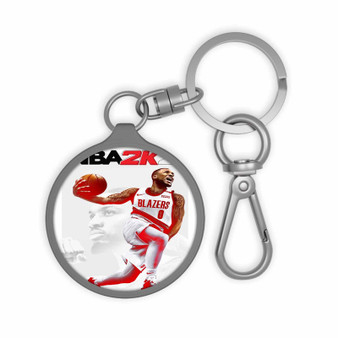 NBA 2K21 Keyring Tag Acrylic Keychain With TPU Cover