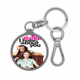 10 Things I Hate About You Poster Keyring Tag Acrylic Keychain With TPU Cover