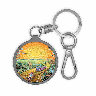 Grateful Dead Poster Keyring Tag Acrylic Keychain With TPU Cover