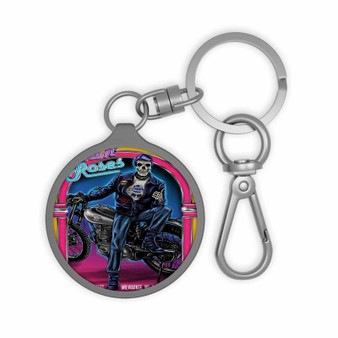 Guns N Roses Milwaukee Keyring Tag Acrylic Keychain With TPU Cover