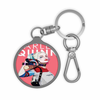 Harley Quinn Suicide Squad Keyring Tag Acrylic Keychain With TPU Cover