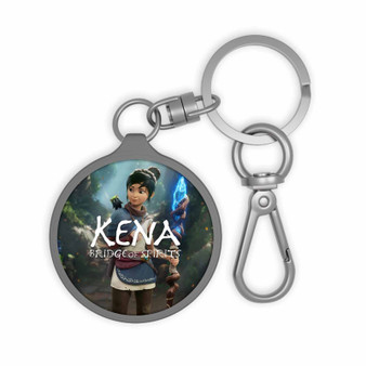 Kena Bridge of Spirits Keyring Tag Acrylic Keychain With TPU Cover