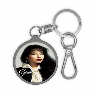 Selena Quintanilla Vintage Keyring Tag Acrylic Keychain With TPU Cover