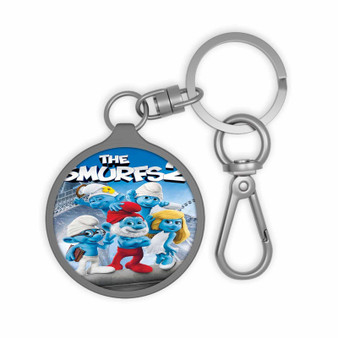 The Smurfs 2 Keyring Tag Acrylic Keychain With TPU Cover