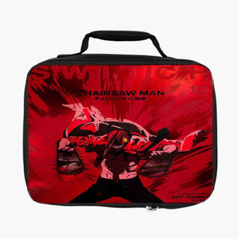 Chainsaw Man Movie Lunch Bag Fully Lined and Insulated