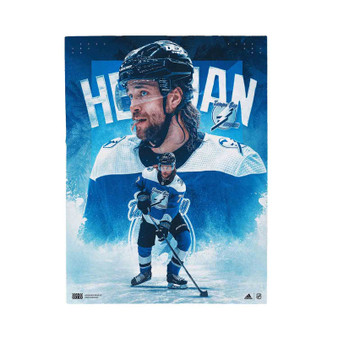 Victor Hedman Tampa Bay Lightning Polyester Bedroom Velveteen Plush Blanket