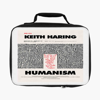 Keith Haring Humanism Lunch Bag Fully Lined and Insulated