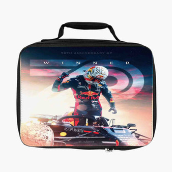 Max Verstappen F1 Winner Lunch Bag Fully Lined and Insulated