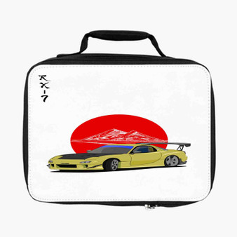 Mazda RX7 Animation Lunch Bag Fully Lined and Insulated