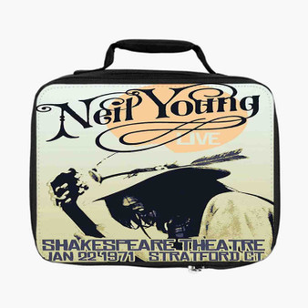 Neil Young 1971 Lunch Bag Fully Lined and Insulated