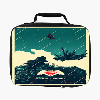 Batman V Superman Lunch Bag Fully Lined and Insulated