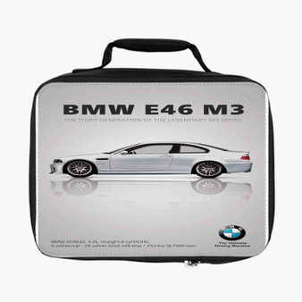 BMW E46 M3 Lunch Bag Fully Lined and Insulated