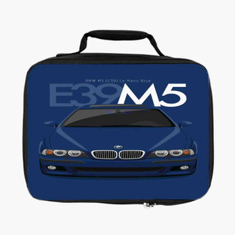 BMW M5 E39 Le Mans Blue Lunch Bag Fully Lined and Insulated