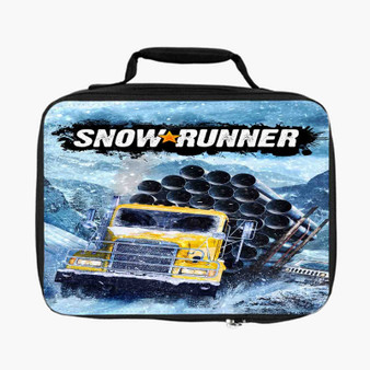 Snow Runner Lunch Bag Fully Lined and Insulated