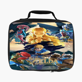 The Legend Of Zelda Breath Of The Wild Lunch Bag Fully Lined and Insulated