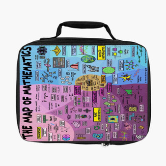 The Map of Mathematics Lunch Bag Fully Lined and Insulated