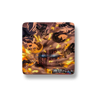 Attack on Titan Final Season Porcelain Magnet Square