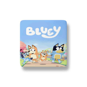 Bluey Porcelain Magnet Square