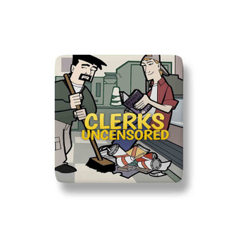 Clerks Uncensored Porcelain Magnet Square